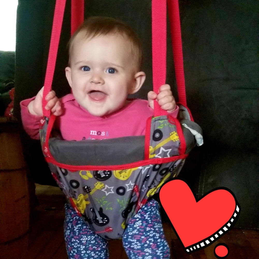 Evenflo - Johnny Jump Up Doorway Jumper, Rock N Ro